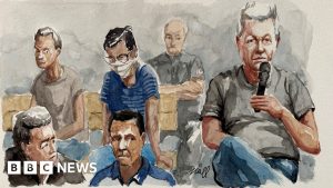 The 50 men accused in mass rape of Gisèle Pelicot