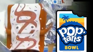 Pop-Tart Mascots ‘Strip’ On Field Before Bowl Game