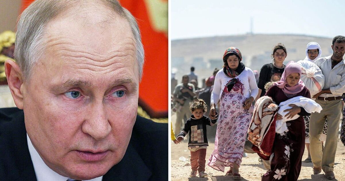 Syria crisis could allow Vladimir Putin to spark exodus of refugees to Europe and UK | World | News