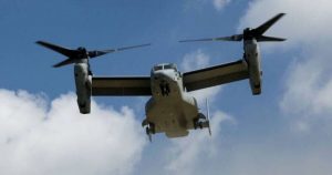 US military bans all flights of Osprey helicopters after 'near crash' | US | News