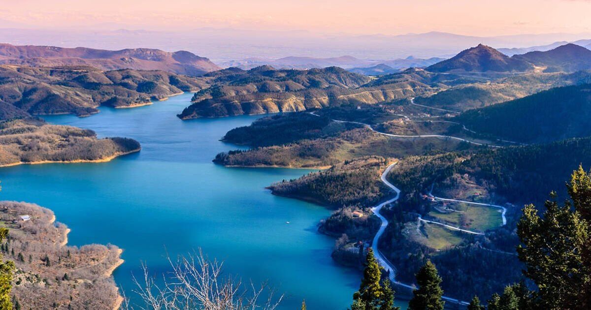 The Greek man-made lake surrounded by mountains dubbed 'little Switzerland' | World | News