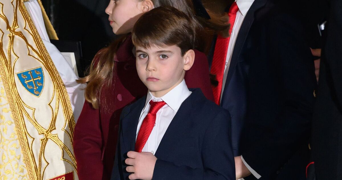 Prince Louis broke tradition during appearance at Kate's carol service | Royal | News