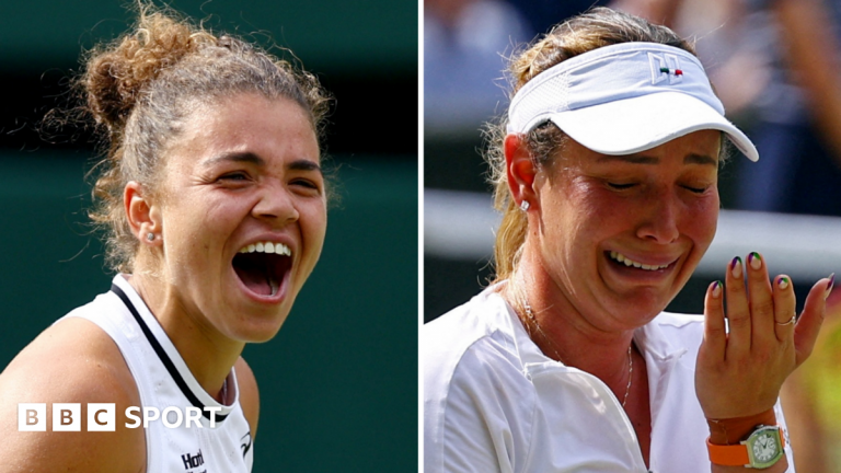 Wimbledon results 2024: Jasmine Paolini and Donna Vekic in record-breaking semi-final