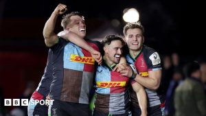 Harlequins 53-16 Stormers: Alex Dombrandt and Cadan Murley score hat-tricks in thumping win