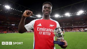 Bukayo Saka: 'He is an incredible person' - Arsenal boss Mikel Arteta lauds forward