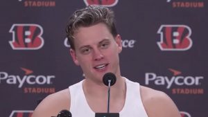 Joe Burrow Explains Samurai Sword Christmas Gifts, ‘Well, They Wanted Guns’