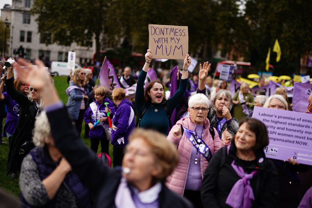 Waspi campaigners call payout denial ‘a cruel blow to a generation of women’