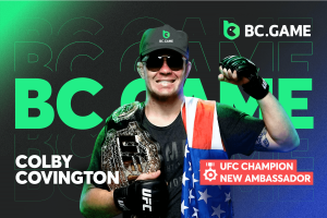 BC.GAME Announces UFC Welterweight Champion Colby Covington as New Brand Ambassador