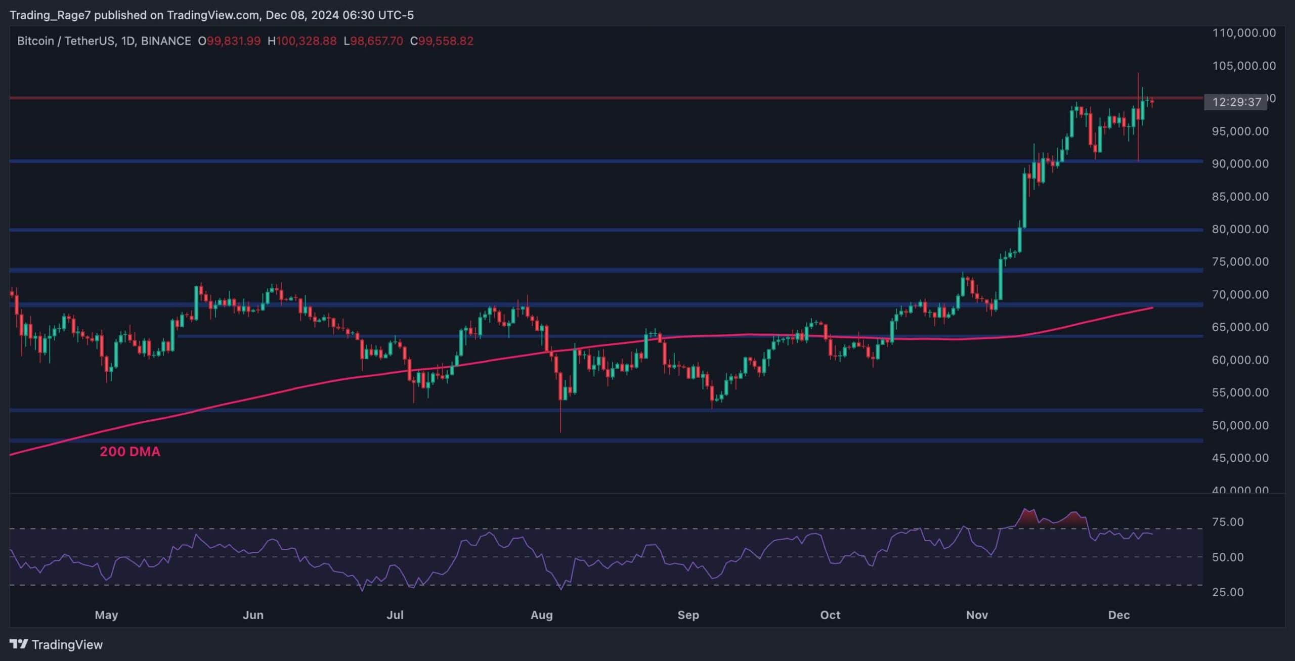 Bitcoin Price Analysis: After Hitting $100K, What’s Next for BTC?