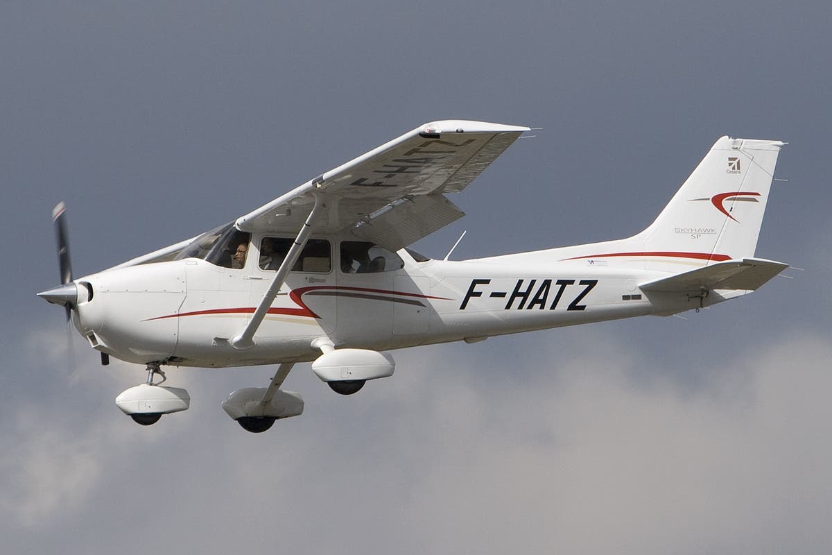 Human remains found as wreck of plane missing for a year discovered off UK coast