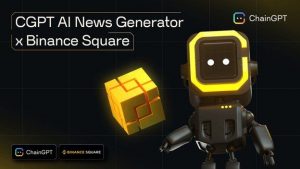 ChainGPT’s AI News Agents Teams Up with Binance Square to Deliver Crypto News to Millions