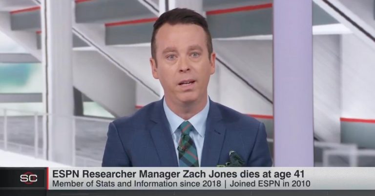 ESPN Anchor Randy Scott Announces Death of Staffer Zach Jones