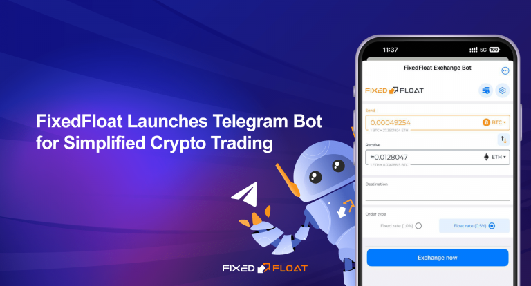 FixedFloat Launches FixedFloatBot on Telegram to Simplify Crypto Trading