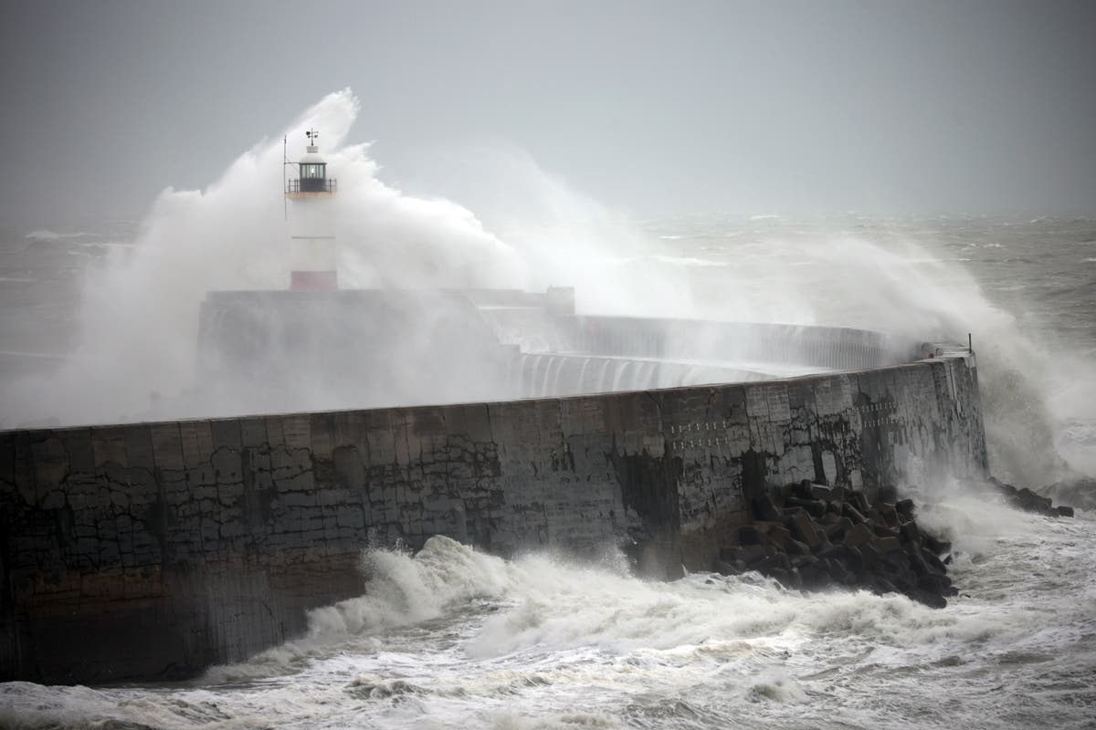 Storm Darragh map: Where are the weather warnings and when will it end