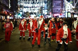 Christmas cheer gives people festive bump to alleviate winter blues, data shows