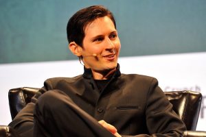 Pavel Durov, CEO and co-founder of Telegram speaks onstage during day one of TechCrunch Disrupt SF 2015 at Pier 70 on September 21, 2015 in San Francisco, California.