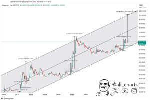 Dogecoin Ascending Channel