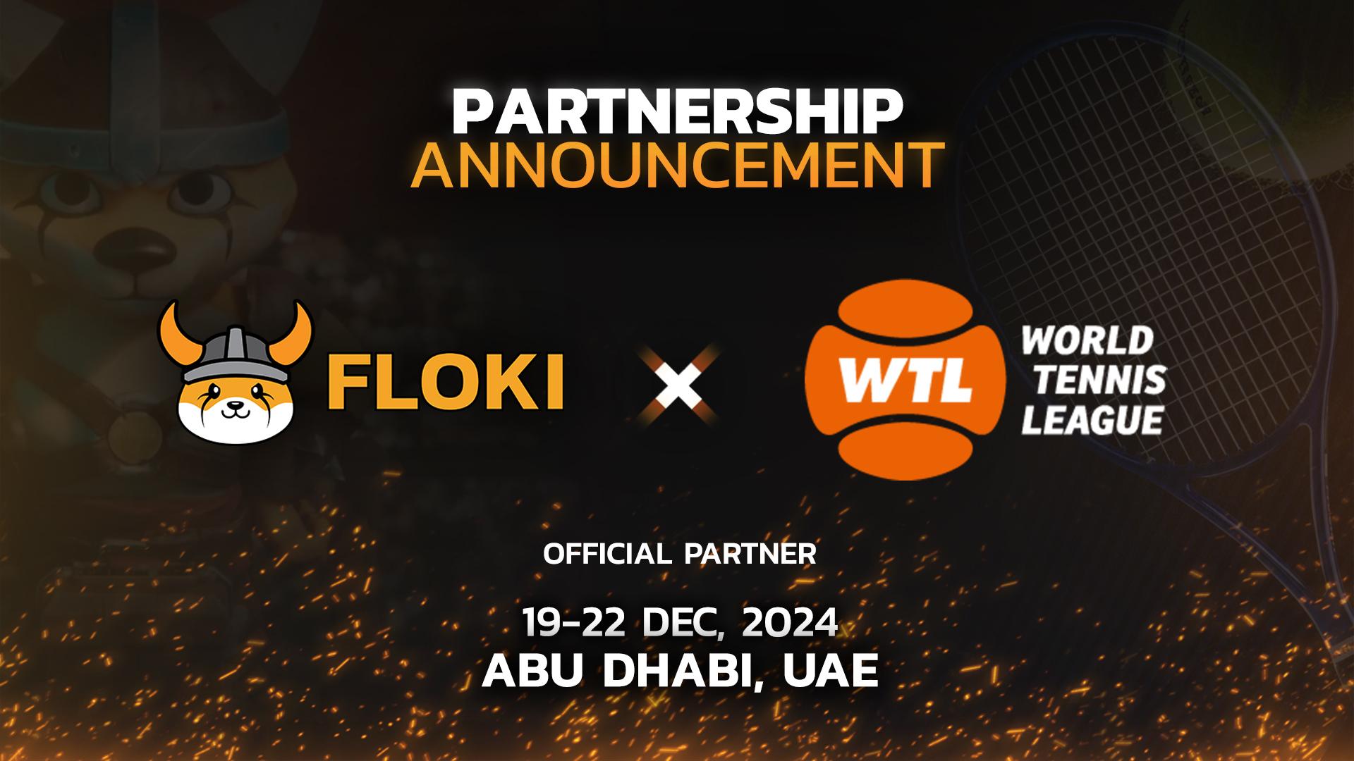 Floki Expands Presence in UAE as Sponsor of the 2024 World Tennis League