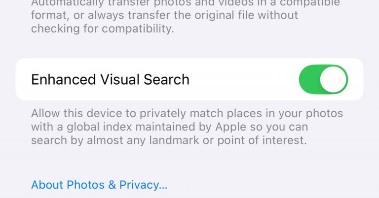 Is your iPhone sharing photos with Apple by default?