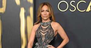 Jennifer Lopez Reacts to Reporter Saying Her Age Is 'Getting Up There'