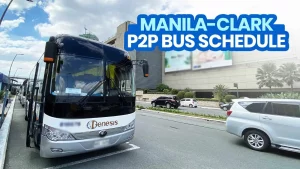 2024 MANILA to CLARK to MANILA P2P BUS SCHEDULE (NAIA, Trinoma, Clark Airport)