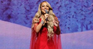 Mariah Carey Performs Opening for Christmas Day NFL Games