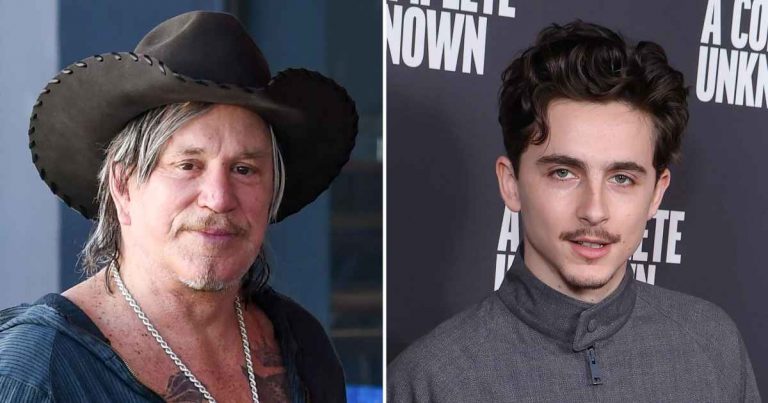 Did Mickey Rourke Slam Timothee Chalamet’s Portrayal of Bob Dylan?