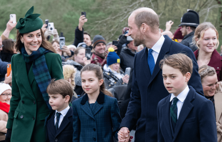 Kate Middleton Joins King Charles, Prince William At Christmas Church