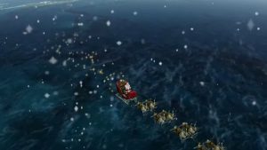 norad tracks Santa’s annual journey delivering presents around the world