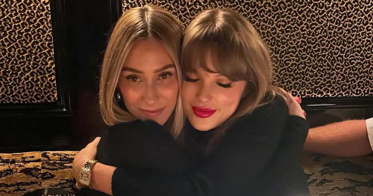 Taylor Swift Hugs BFF Ashley Avignone During Stylist's Birthday Party