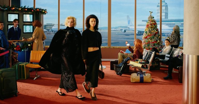 Zara’s Holiday Flight Channels Airport Glam