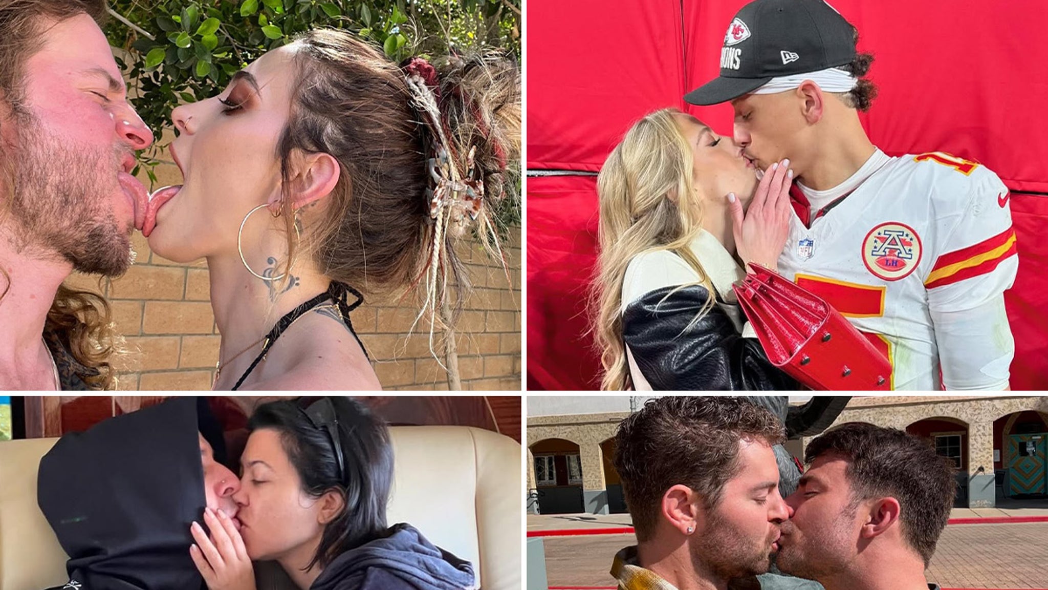 Kiss 2024 Goodbye With These Smoochin' Stars!