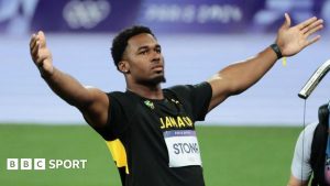 Roje Stona: NFL dream for Olympic discus champion