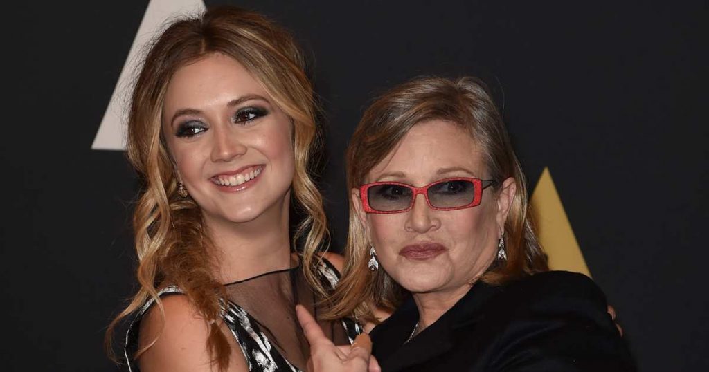 Billie Lourd Shares Emotional Tribute To Late Mom Carrie Fisher