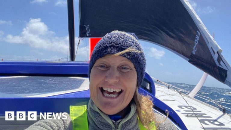 Round-the-world sailor makes land after broken mast