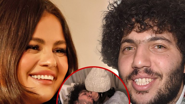 Selena Gomez Shares Passionate Kiss With Benny Blanco in Holiday Instagram Post