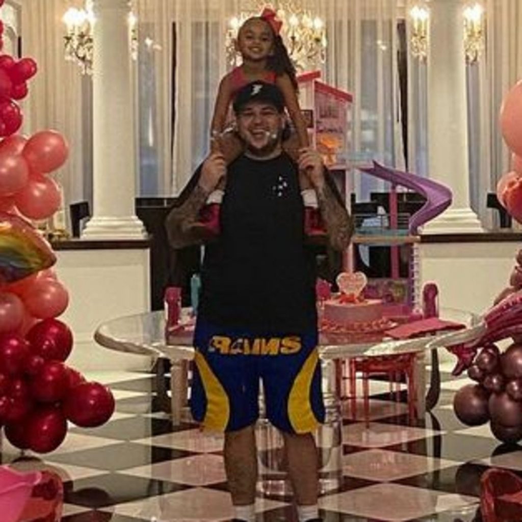 Rob Kardashian Reacts After Daughter Recreates KUWTK Scene