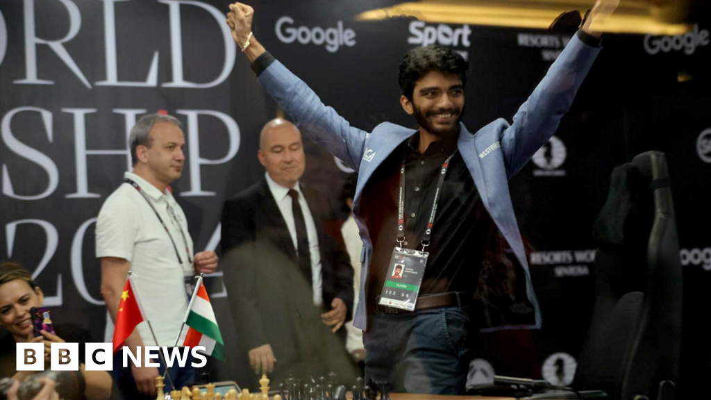 Indian teen,18, becomes youngest-ever world chess champion