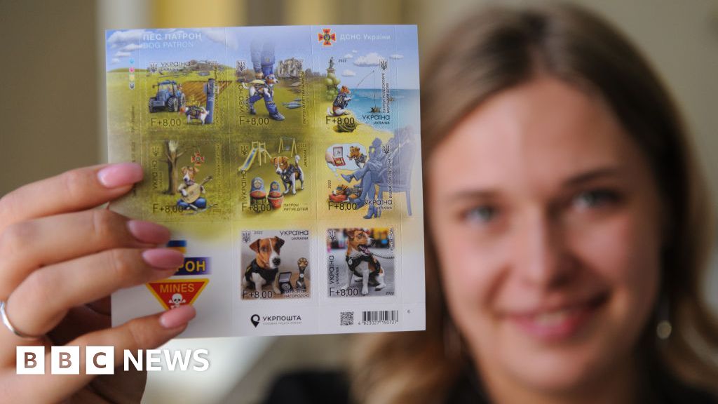 Ukraine's stamps put humour, patriotism and swearing in the post