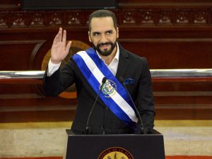 Nayib Bukele, president of El Salvador (Ulises Rodriguez/APHOTOGRAFIA/Getty Images).