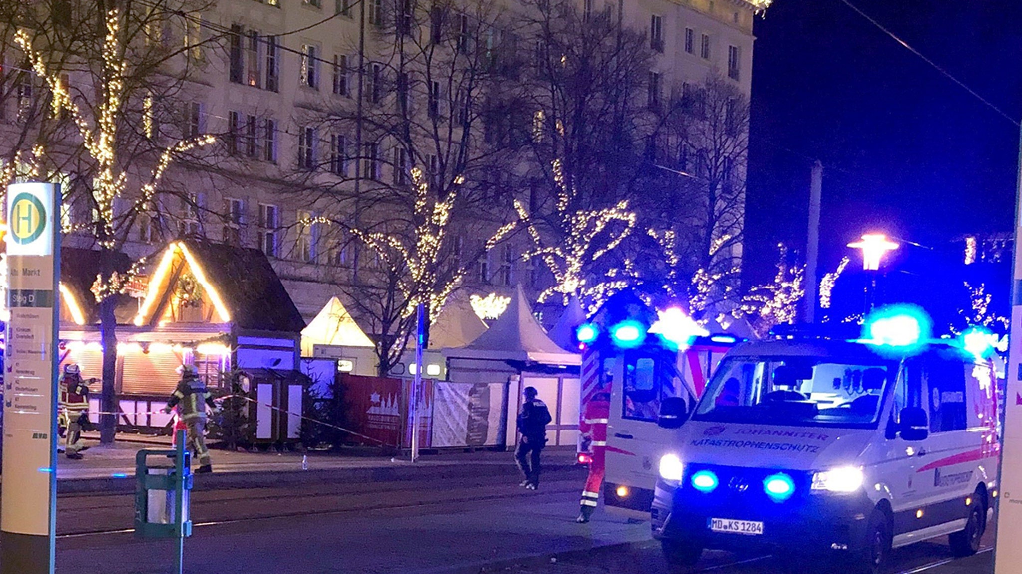 Driver Plows Through Dozens of People at Crowded Christmas Market in Germany