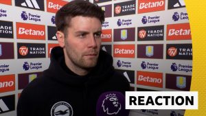 Aston Villa 2-2 Brighton & Hove Albion – Fabian Hurzeler interview