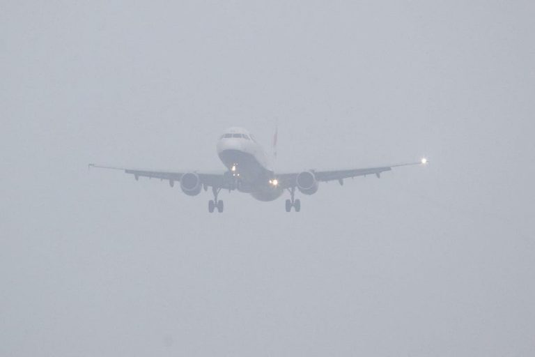 Airport delays LIVE: Passengers facing two-hour delays as fog causes chaos at Manchester and Gatwick