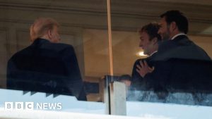 Daniel Penny is guest of Trump and Vance at Army v Navy game