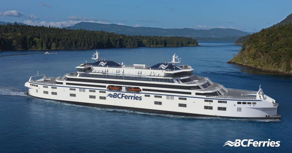 BC Ferries unveils conceptual designs for next-generation major vessels