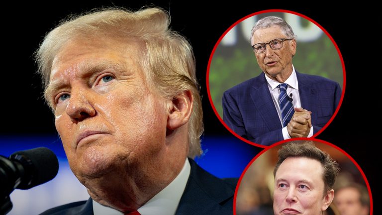 Donald Trump Seems to Post Private Message to Elon Musk About Bill Gates