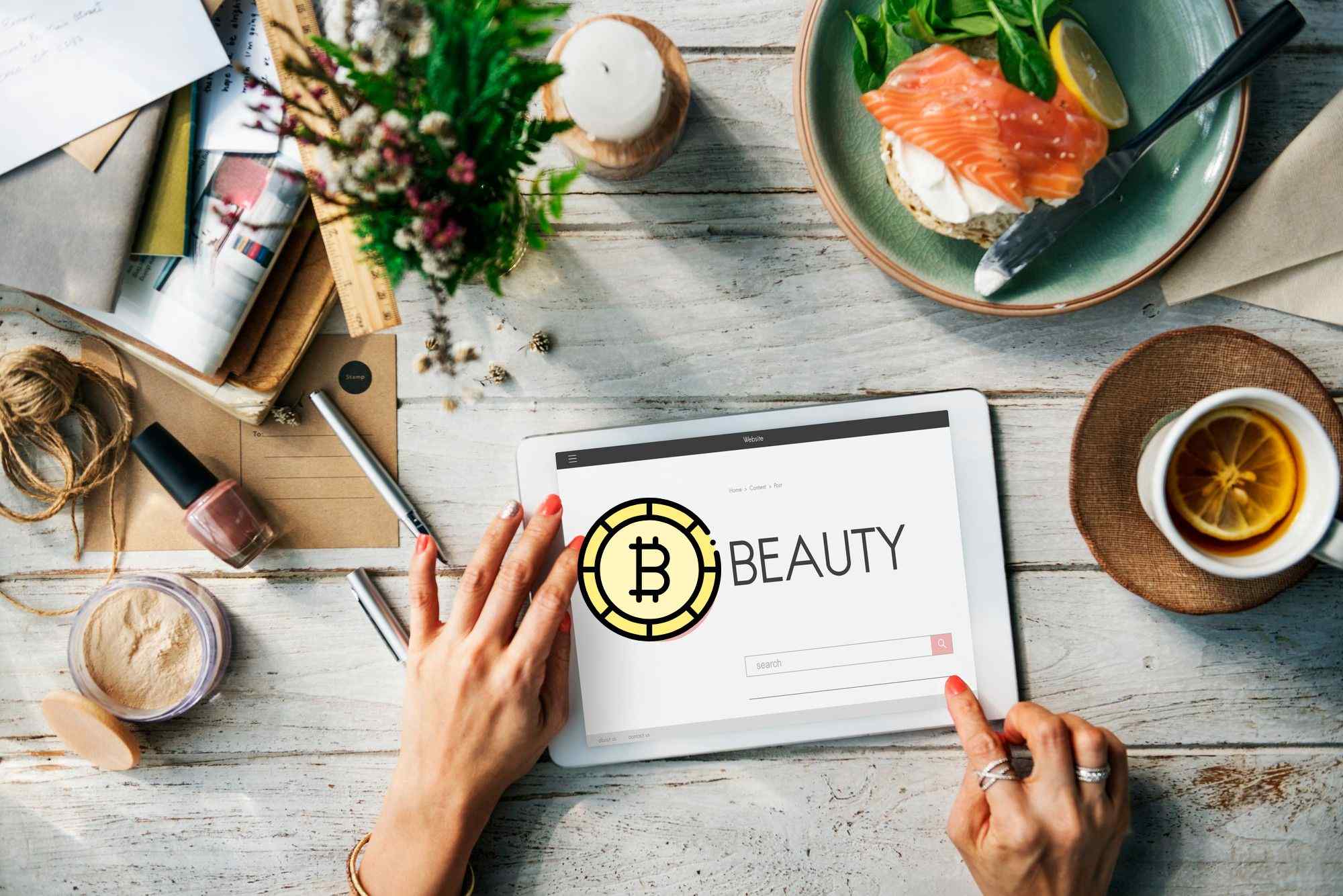 buy health and beauty products with bitcoin