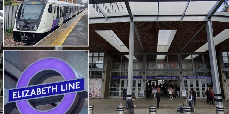 London Elizabeth Line passenger forced to run 17 metres alongside train after hand trapped in closed doors