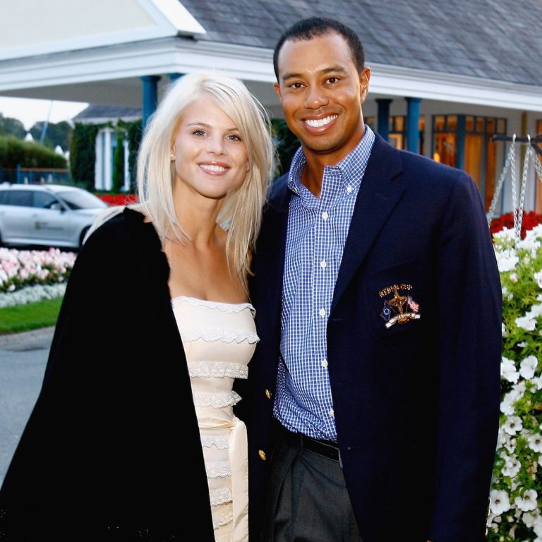 Tiger Woods Hugs Ex-Wife Elin Nordegren at Son Charlie’s Golf Event