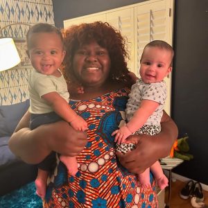 Gabourey Sidibe Shares Glimpse Into First Christmas With Her Twins